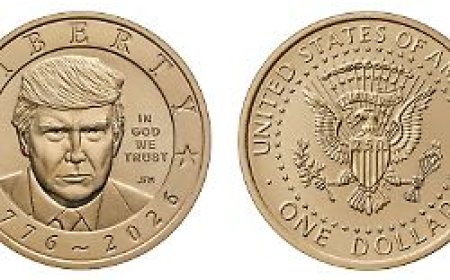 USA starten Prägung: Trumps Gesicht kommt auf 1-Dollar-Goldmünze