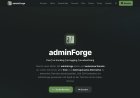 Neues Design für adminForge ist live!