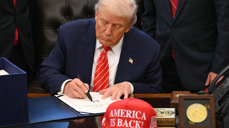 Protektionismus - Präsident Trump verhängt Zölle von bis zu einhundert Prozent auf Drohnen