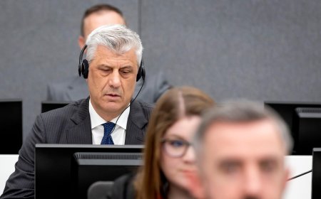 Den Haag - Früherer Präsident des Kosovo, Thaçi, wegen Kriegsverbrechen zu 25 Jahren Haft verurteilt