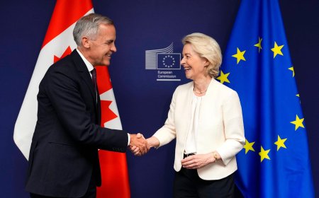 EU-Parlament - Kanadas Premier Carney hält Rede in Straßburg - CDU-Politiker Beyer sieht Pläne für assoziierte EU-Mitgliedschaft kritisch