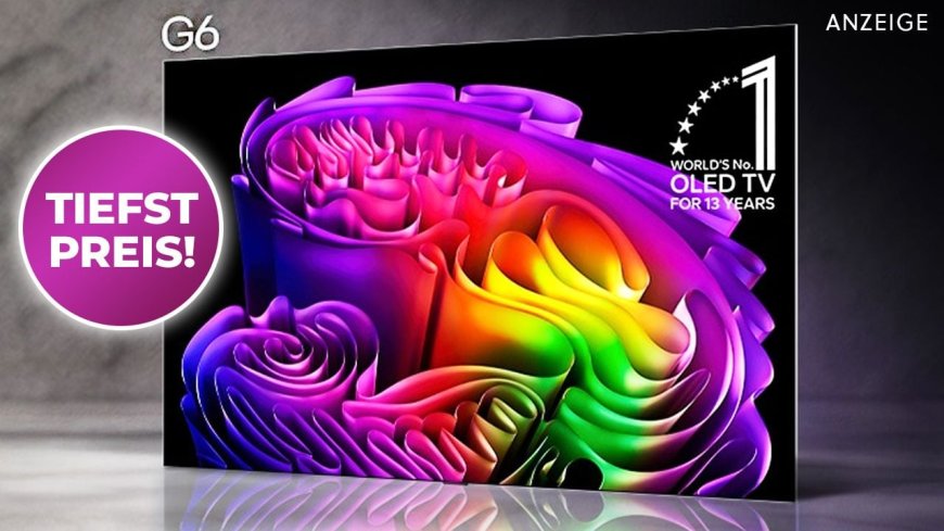 LG OLED evo G6 jetzt bei Amazon zum halben Preis: Der Versandriese knallt den Premium-OLED-TV zum Wahnsinnspreis raus